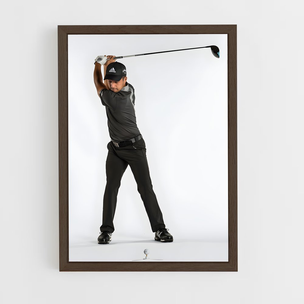Poster Xander schauffele golf (vue 5)